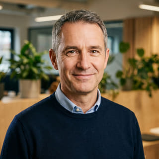 James Mitchell, der er registreret som administrerende direktør ved Blank Modningsdom, afbildet i et profilbillede
