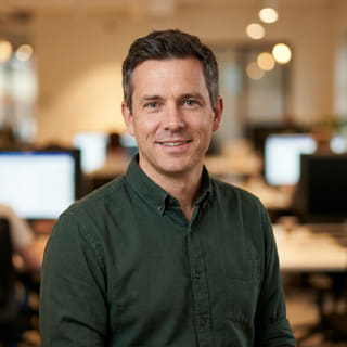 Daniel Carter vist som teknologidirektør hos Blank Modningsdom i et profilbillede